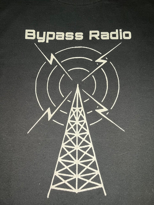 Bypass Radio T Shirt Wht/Blk