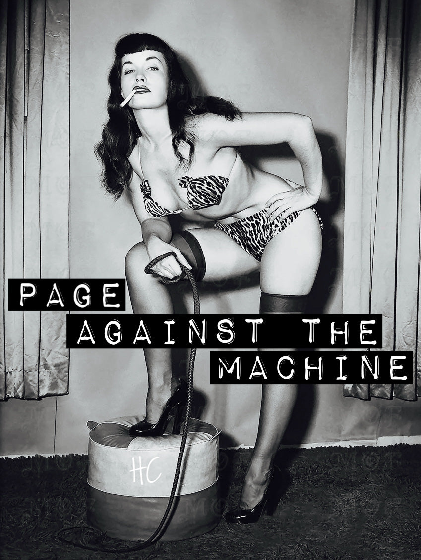 PRE ORDER!  Page Against the Machine